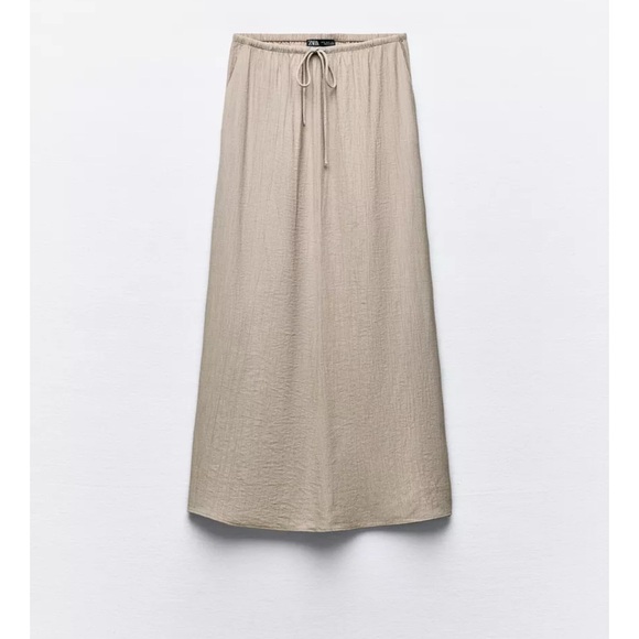 Stylish Beige Two-Piece Set - Picture 5 of 5